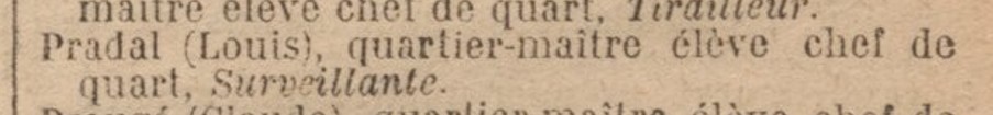 Louis Pradal - SURVEILLANTE
