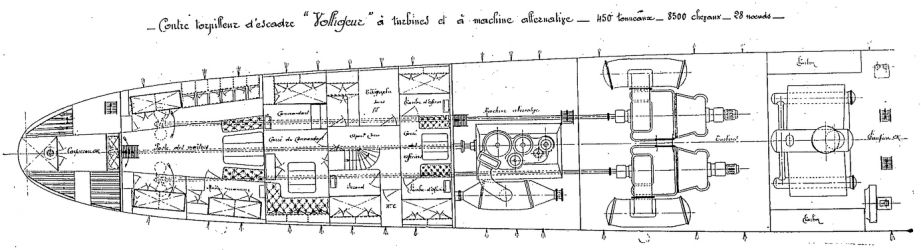 VOLTIGEUR – Torpilleur d’escadre – Plan - .jpg