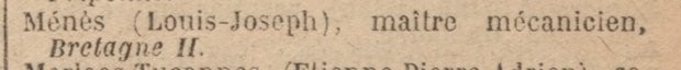 Louis Joseph Ménès - BRETAGNE II