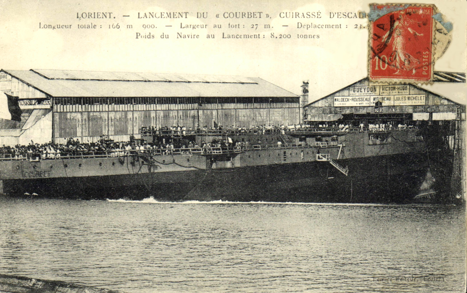 COURBET – Cuirassé d’escadre – I –  .jpg