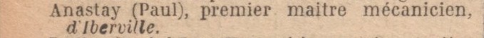 Paul Anastay - D'IBERVILLE