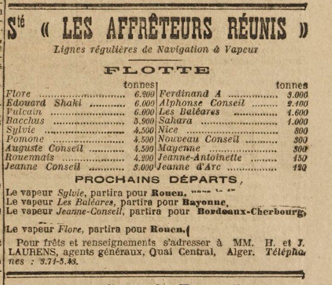 FLORE La Dépêche Algérienne 1915-03-12.jpg