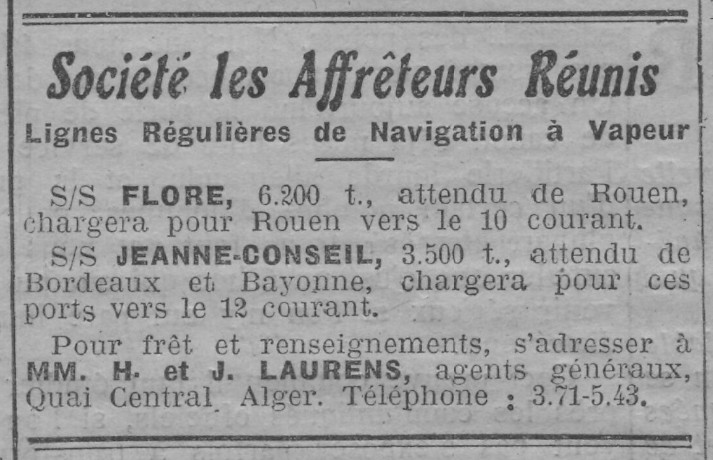FLORE L'Echo d'Alger 1914-11-06.jpg