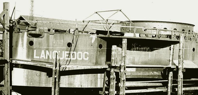 LANGUEDOC - Cuirassé inachevé - Détail -.jpg