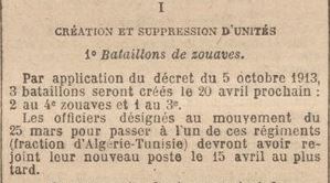 instruction_fev1914_creation_bataillons_zouaves_emplois_JORF_26fev1914_p1804.JPG
