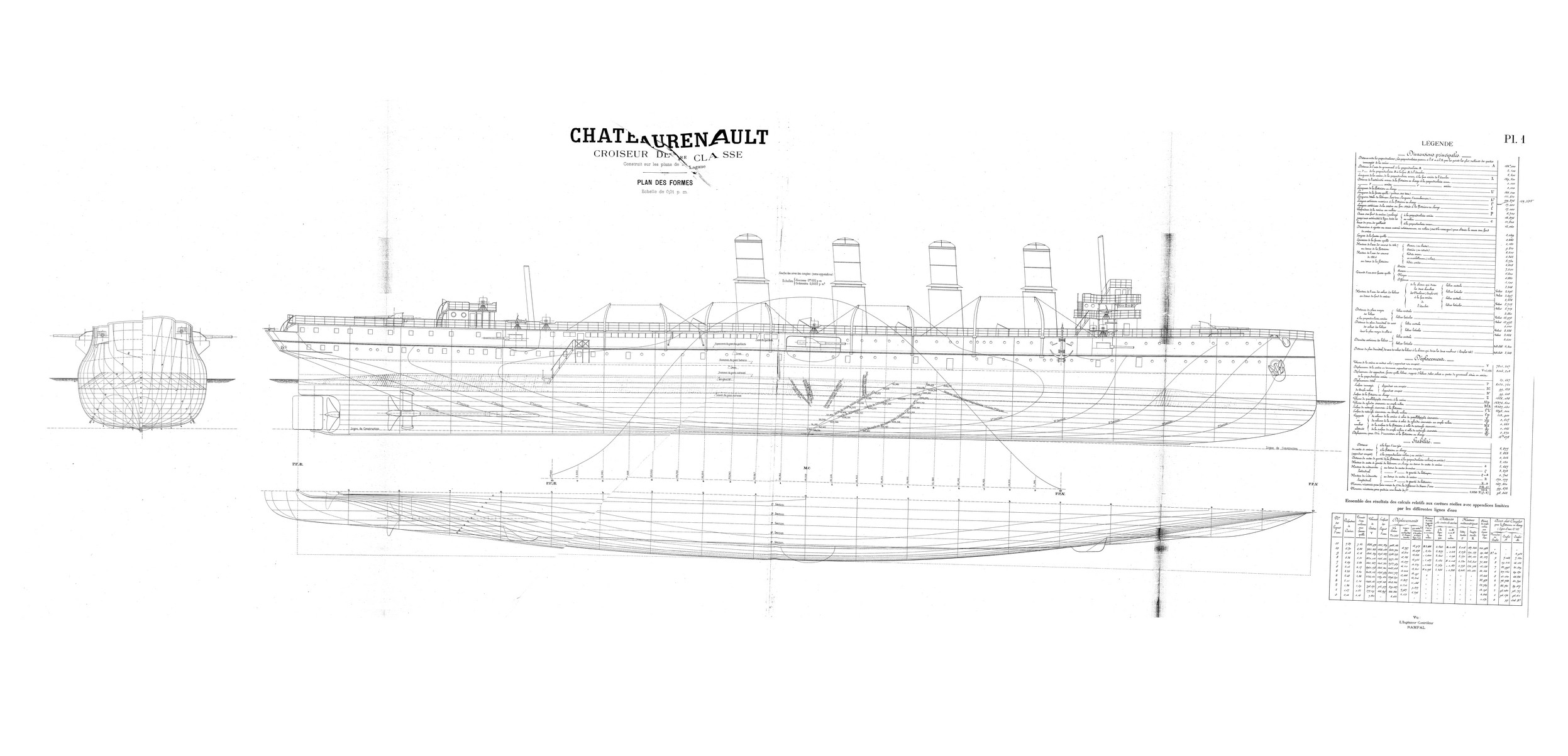 CHATEAURENAULT - plan