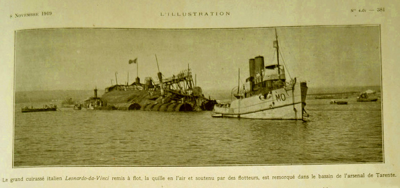 LEONARDO DA VINCI 1919 - Cuirassé italien - I -.jpg