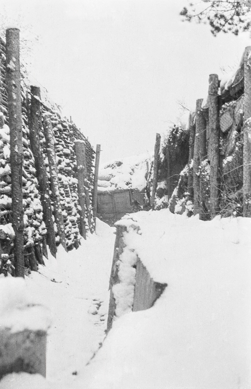 Tranchée neige 2