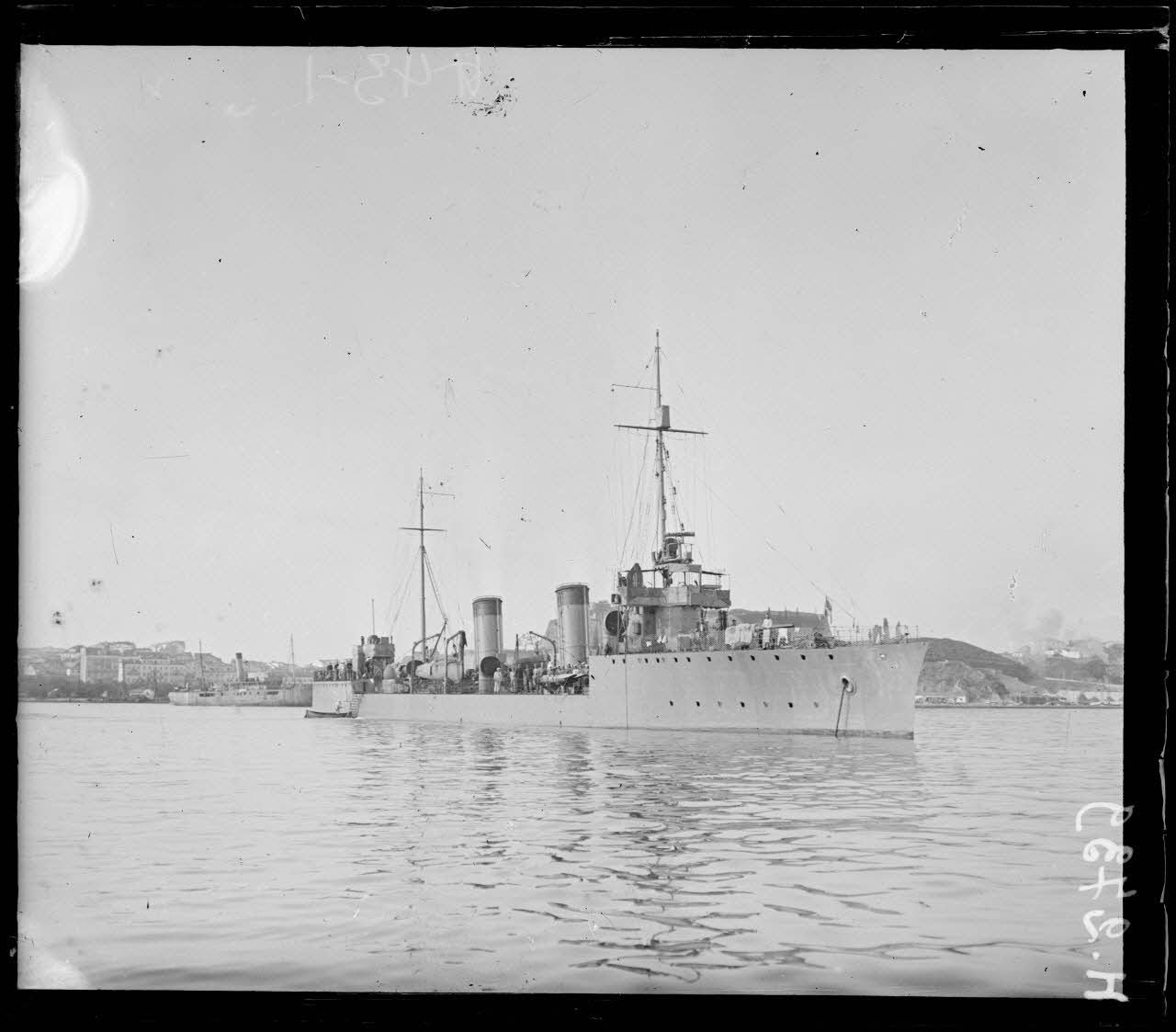 Torpilleur OPINIATRE - Corfou - 1916