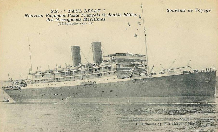 PAUL LECAT - Messageries Maritimes