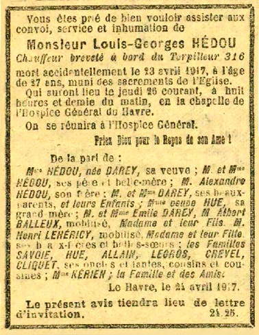 HÉDOU (L.-G.-A.) – Avis de décès –- .jpg