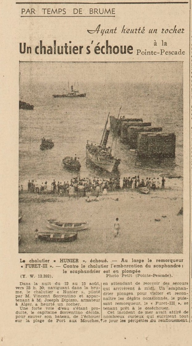 HUNIER - Chalutier