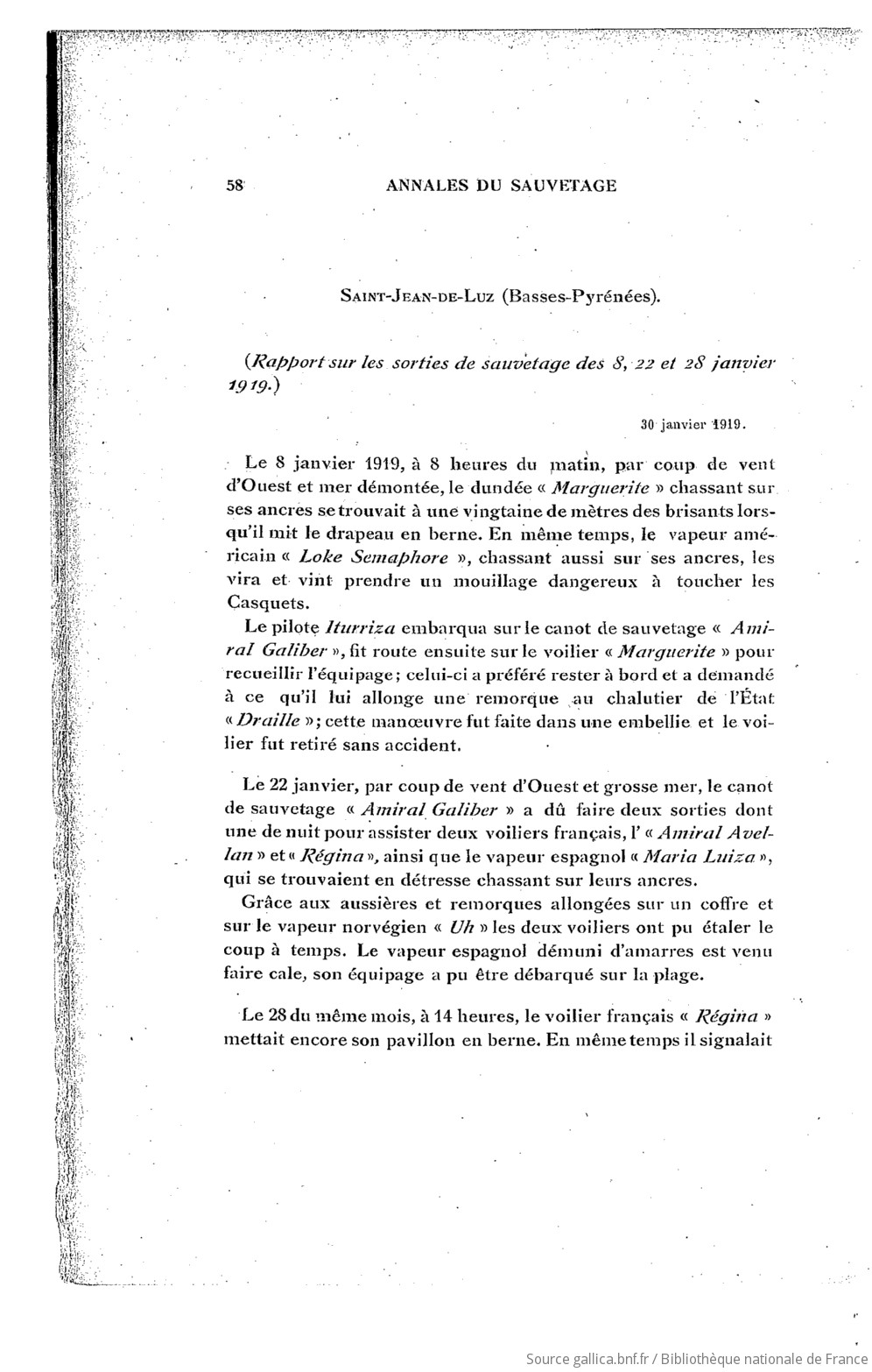 DRAILLE - Chalutier d'Etat