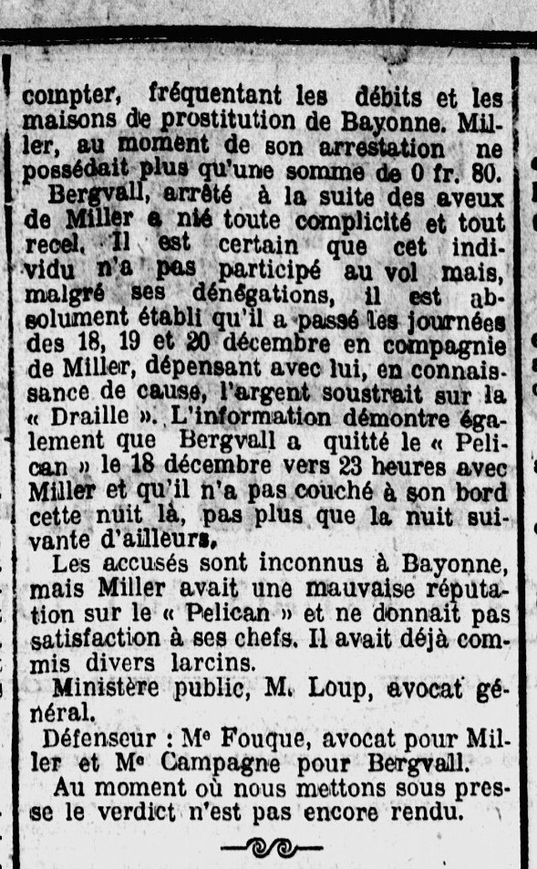 Chalutier DRAILLE