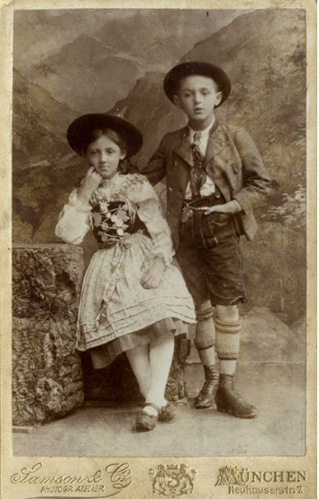 Les enfants de la famille Silbermann( Franconie/Bavière)