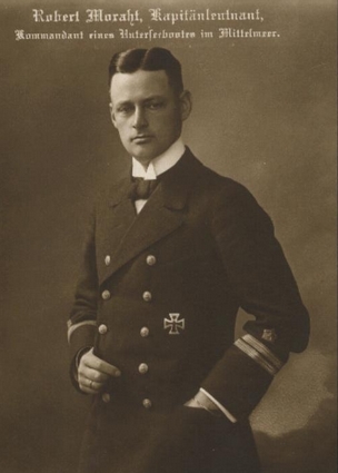 Kplt. Robert Moraht - Commandant U-64