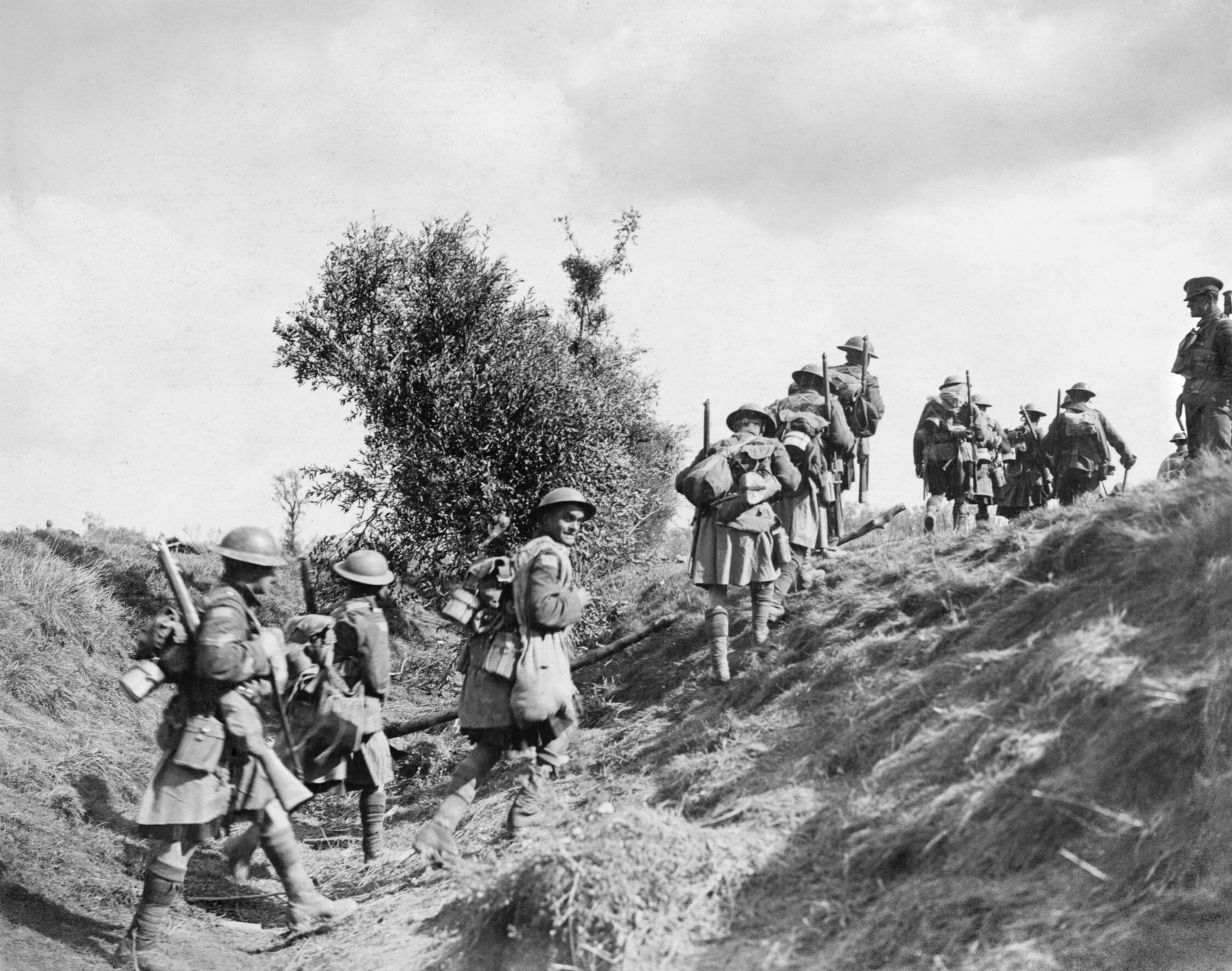 Photo référence IWM CO 3289, près de Inchy-en-Artois, 27 septembre 1918. Photographe militaire canadien lieutenant William Rider-Rider.