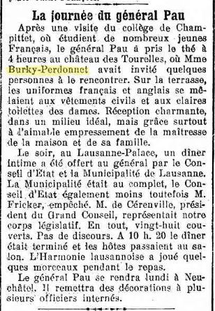 BurkyPeronnet_Mme_recoit_generalPau_GDL_3aout1917.JPG