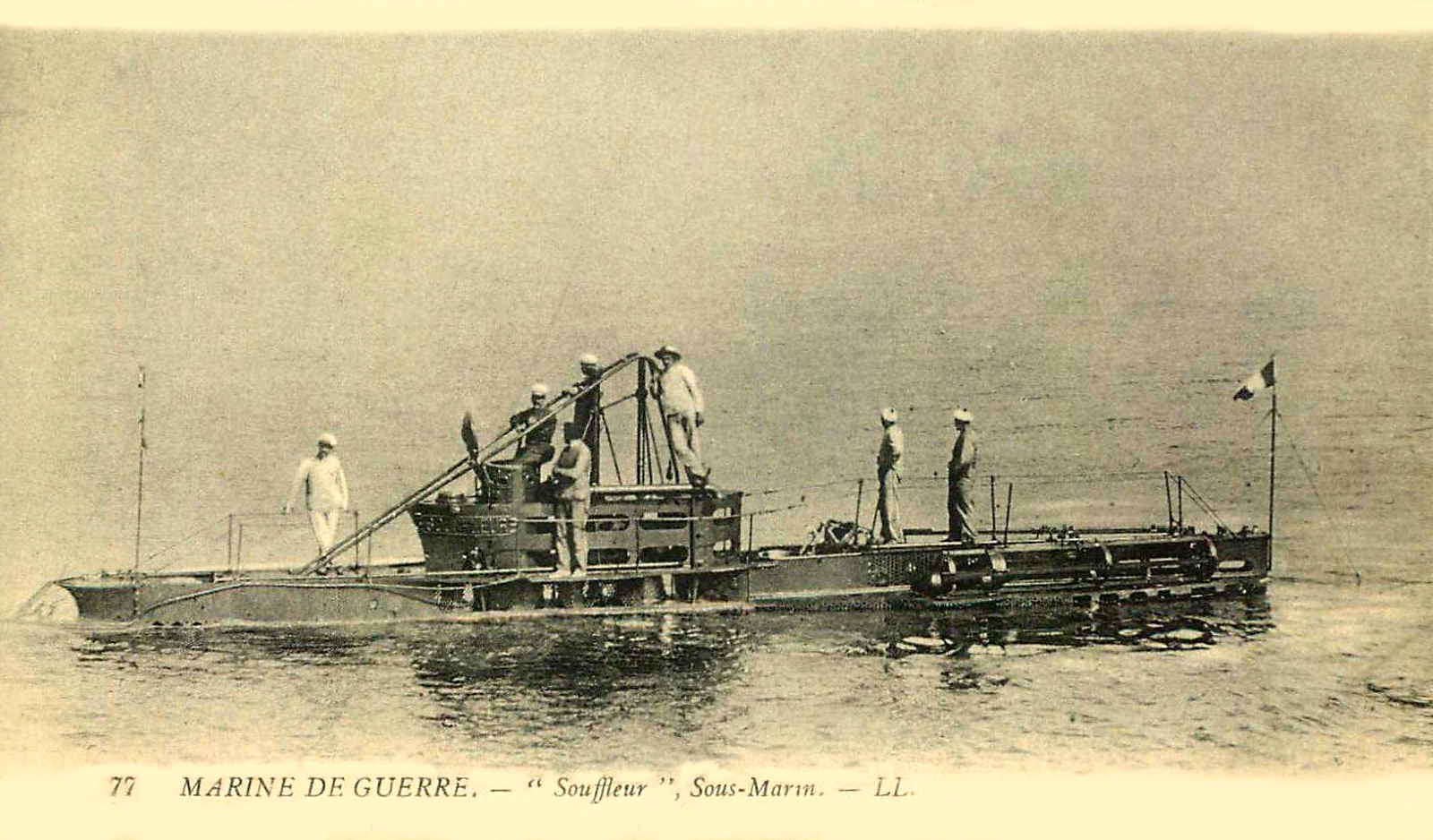 SOUFFLEUR, ex-Q. 21 – Sous-marin – II – .jpg