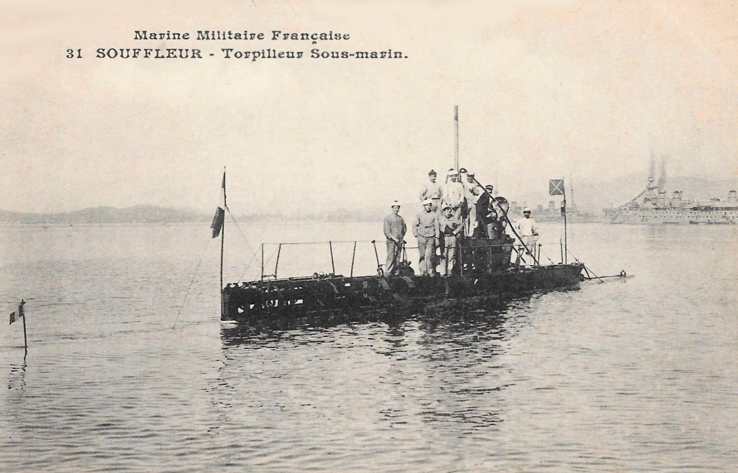 SOUFFLEUR, ex-Q. 21 – Sous-marin – III – .jpg