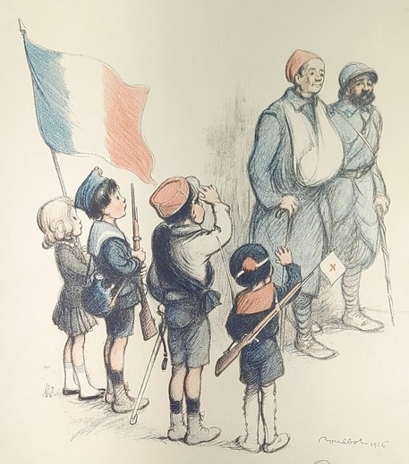 POULBOT Le Salut aux blessés.jpg
