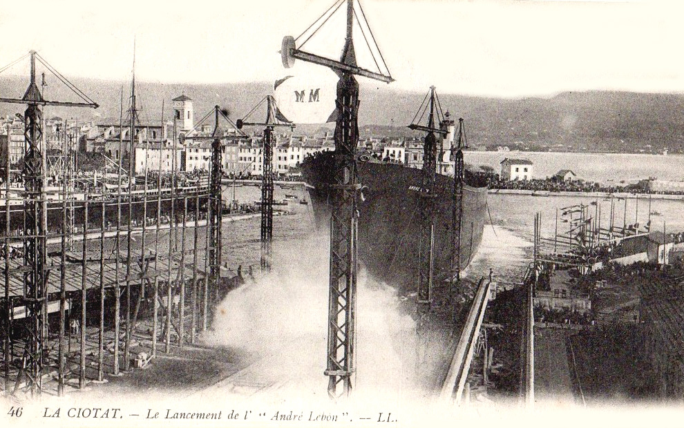ANDRÉ-LEBON – Paquebot – Lancement – 3 –  .jpg