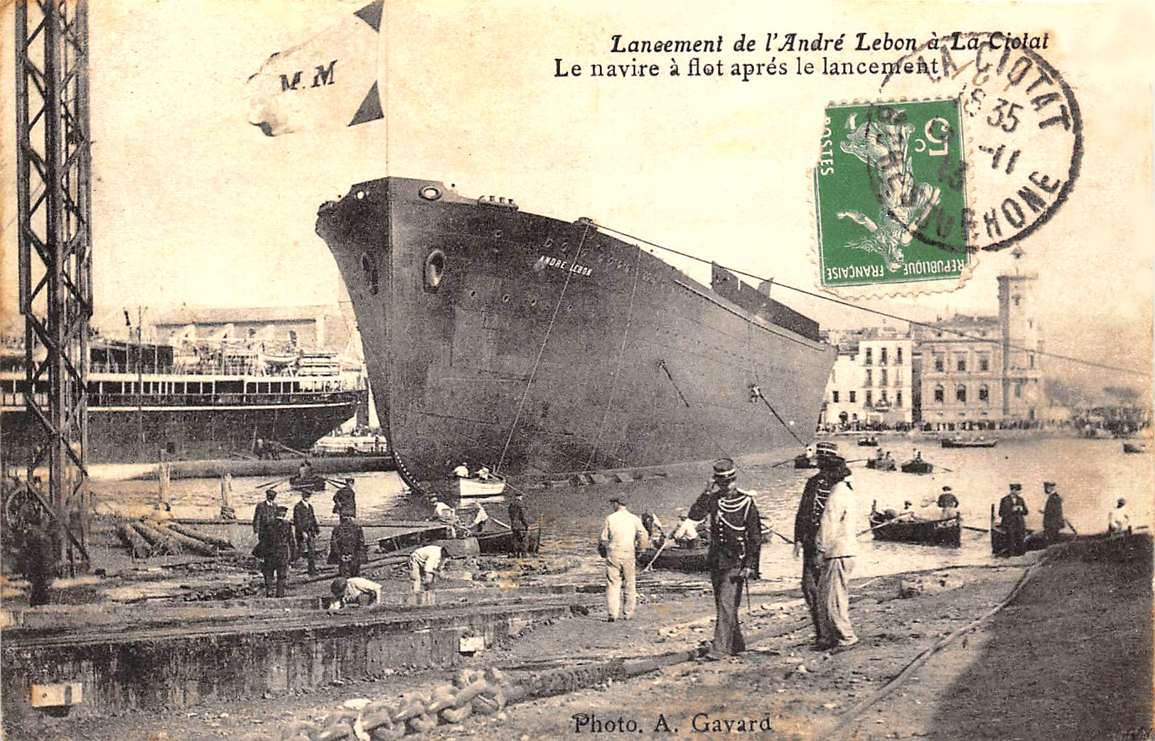 ANDRÉ-LEBON – Paquebot – Lancement – 4 –  .jpg