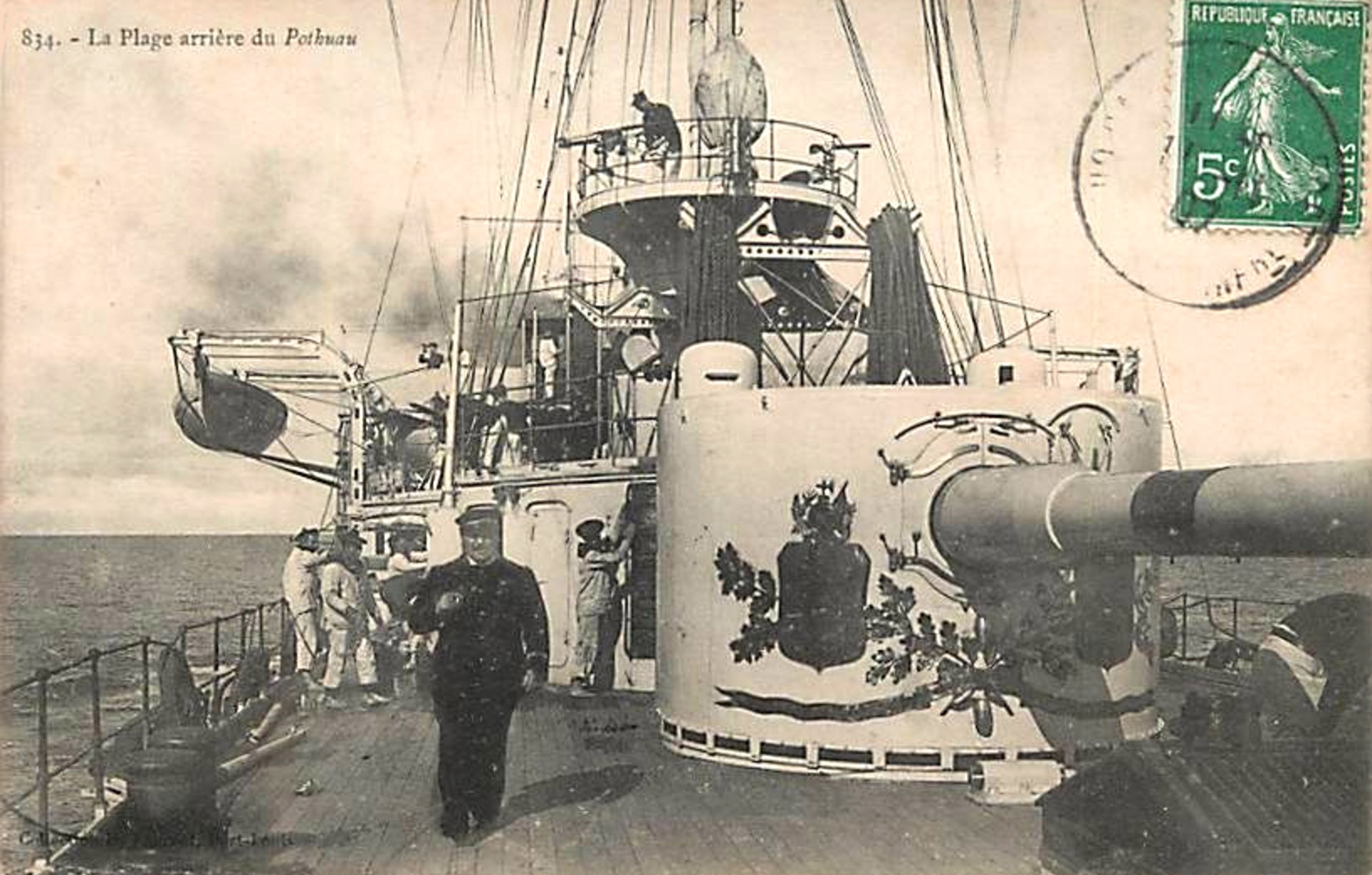 POTHUAU – Croiseur cuirassé – Tourelle arrière – II –  .jpg