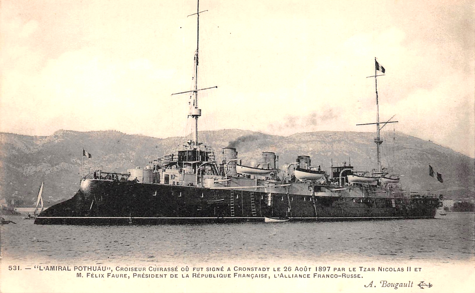 POTHUAU – Croiseur cuirassé – Alliance  – I –  .jpg