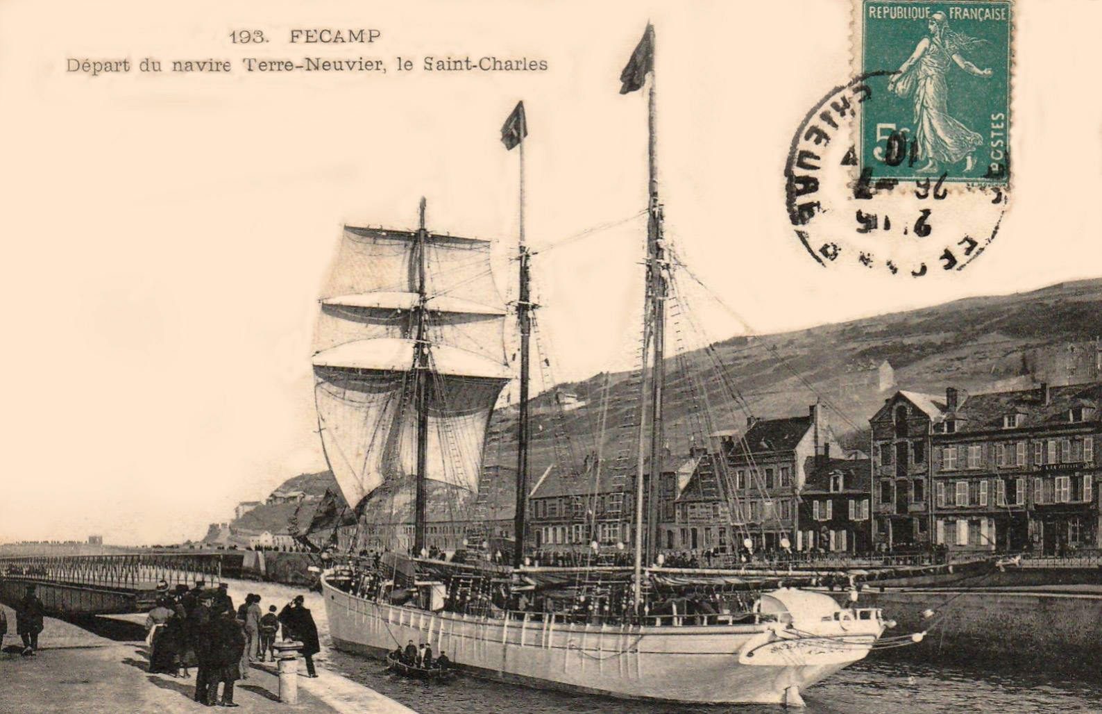 SAINT-CHARLES – Trois-mâts goélette terre-neuvier – II –   .jpg