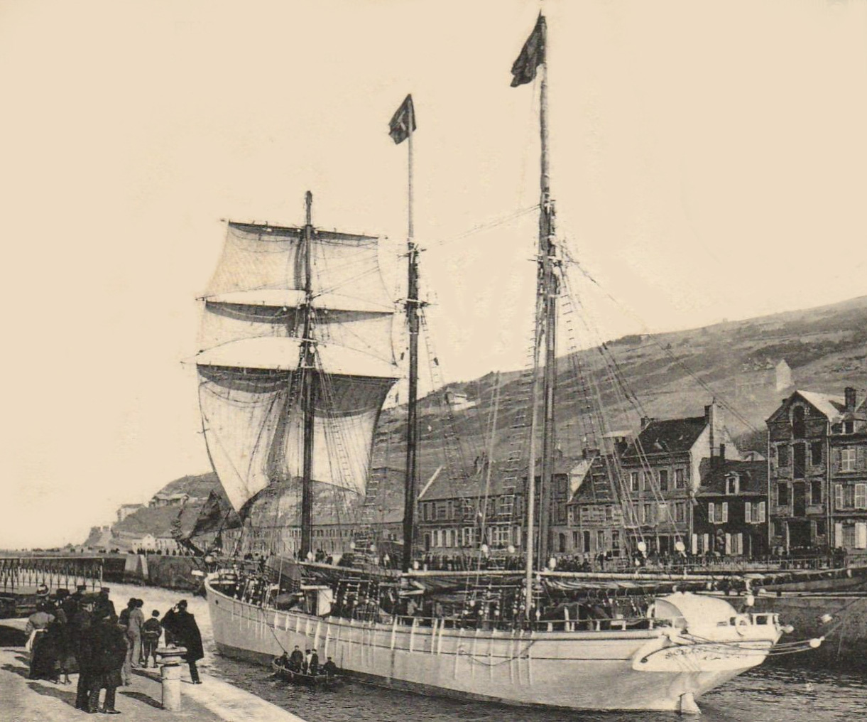SAINT-CHARLES – Trois-mâts goélette terre-neuvier – II ² –   .jpg