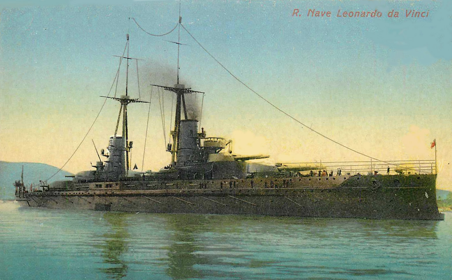 LEONARDO-DA-VINCI - Cuirassé italien - II -  .jpg