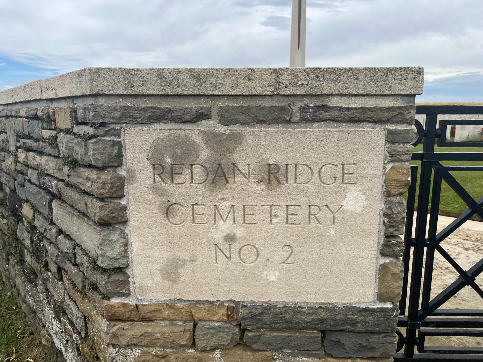 Redan Ridge Cemetery N° 2, Beaumont-Hamel, Somme, France. Photographie Ritchie Conaghan.