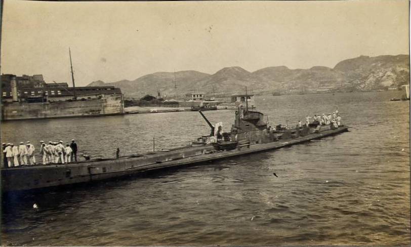 U39 1918 interné en espagne.jpg