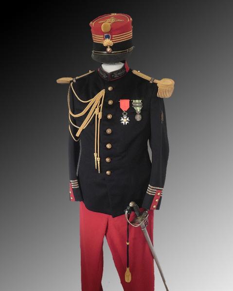 CP MILITARIA J DEMART Costumes Militaires corps spécial état major 1914 